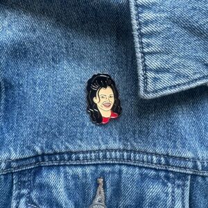 Fran Fine Enamel Pin | The Nanny Retro TV Fan Brooch